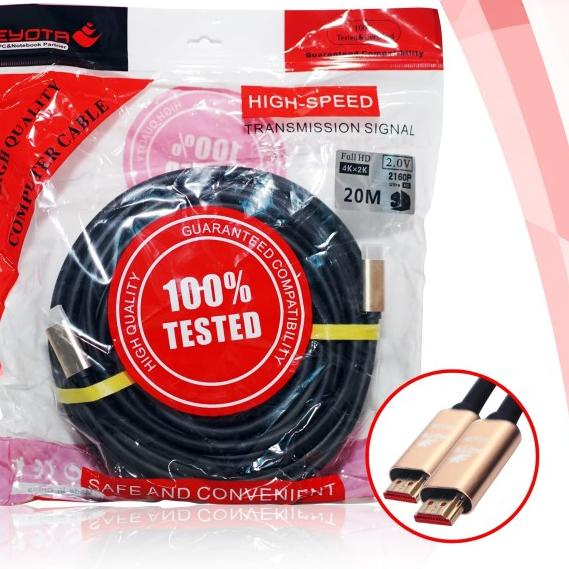 Kabel HDMI Eyota 20M 4kx2k - Kabel HDMI to HDMI v2.0