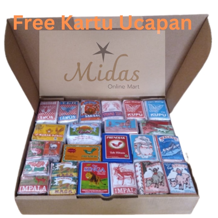 

Hampers Gift Box Lebaran Natal Ulang Tahun Teh Jadul Seri Binatang