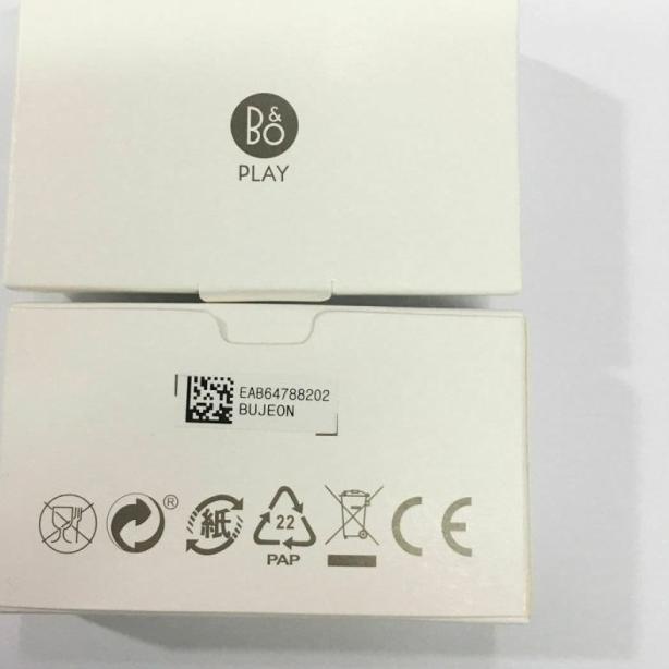 HANDSFREE EARPHONE HEANDSET LG V20 ORIGINAL 100% LG TUNED BY B&O PLAY - WHITE LG G5
