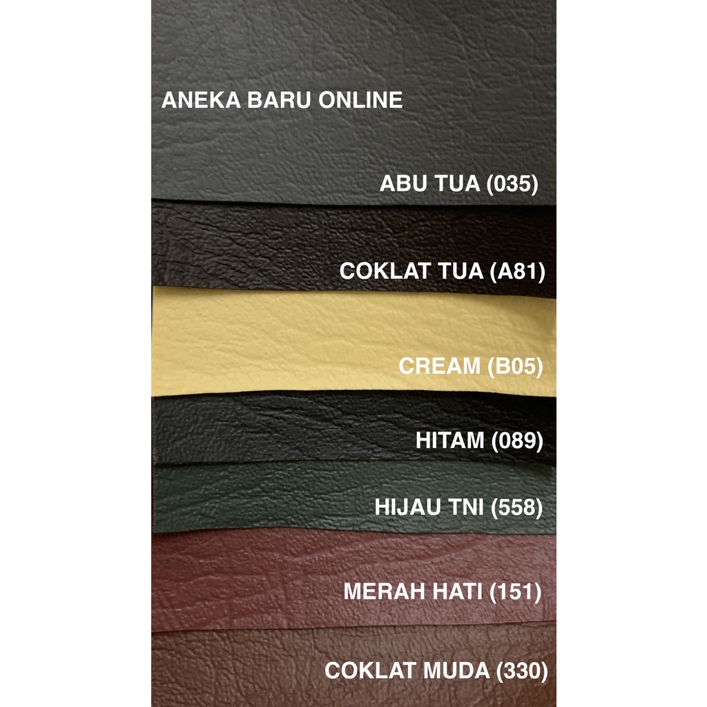 Kain sofa Kulit imitasi 399 TEBAL / Oscar / Kain interior / Kain tas / Saddle sepeda motor