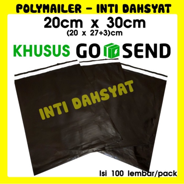 

Promo tools n parts KHUSUS GOSEND INSTANT - POLYMAILER HITAM GLOSY 20x30 - Berkualitas