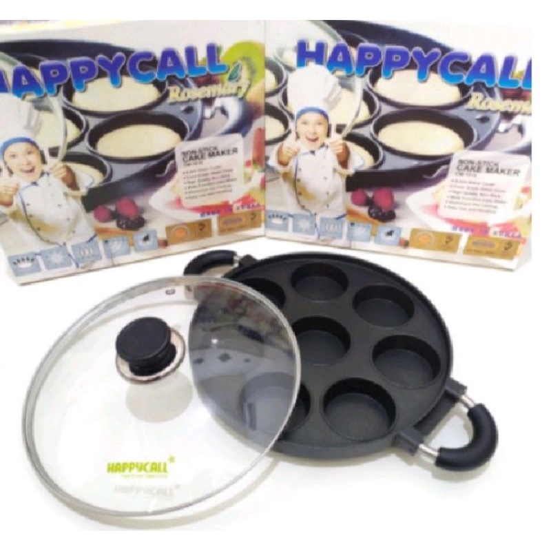 Cetakan Happy call 7Lubang datar