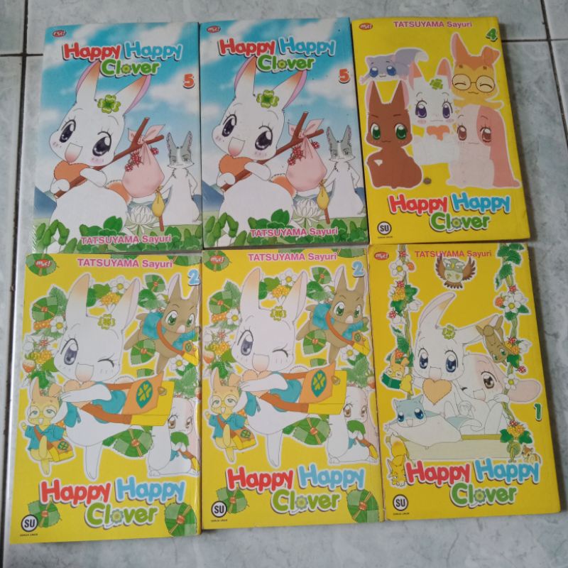 komik manga happy happy clover tatsuyama sayuri