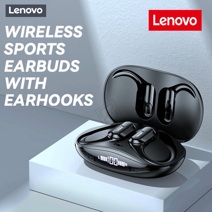 Headphone Lenovo Xt80 Bluetooth Headst In-Ear Tws Button Large Capacity Earhook