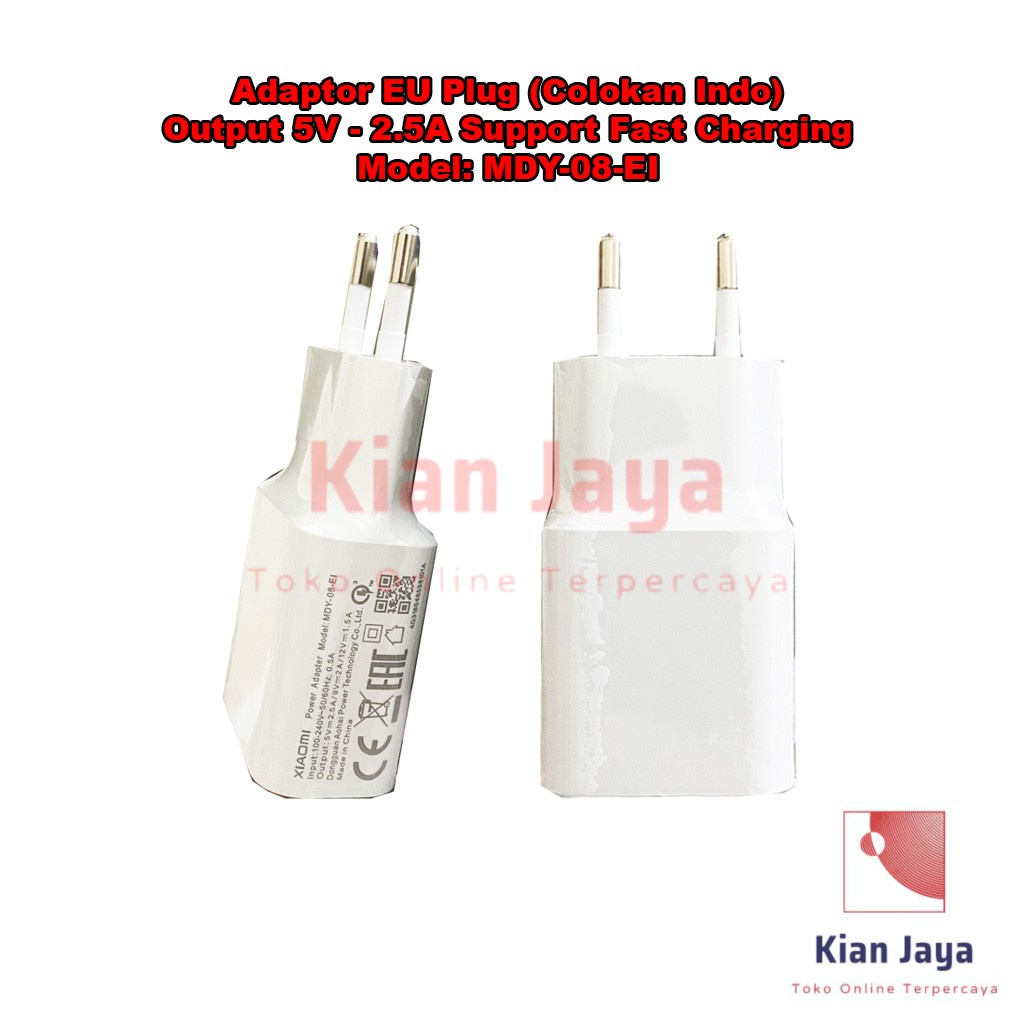 Charger Original Hp Xiaomi Redmi 1s, 2s, Note 1, 2, 3, 4, 4x, Pro Micro USB Ori 100% Travel Adaptor