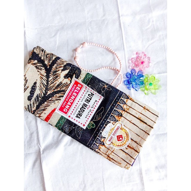 Selendang Batik Unggul Jaya Putri Madura 102 Selendang Gendong Bayi Selendang Cukin