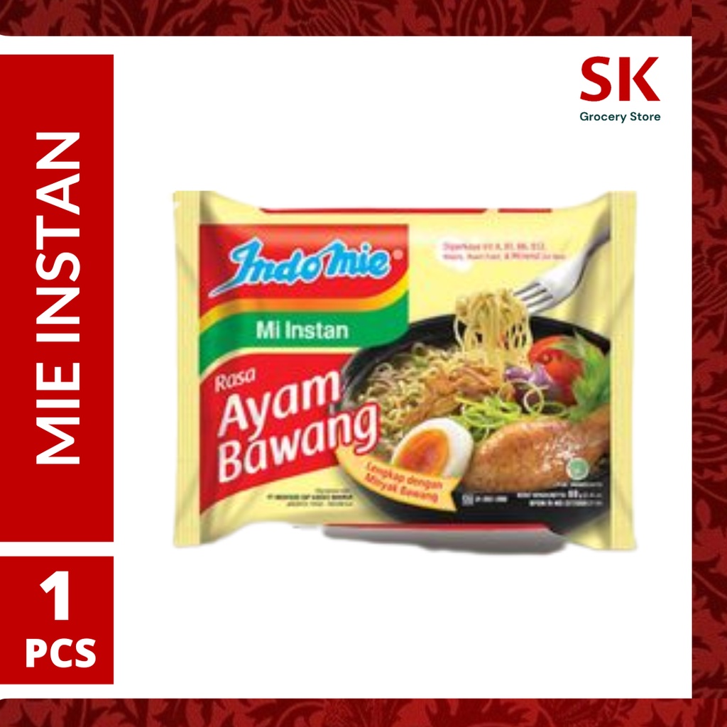 

[Harga Grosir] Indomie Rebus Mi Kuah Instan Rasa Ayam Bawang