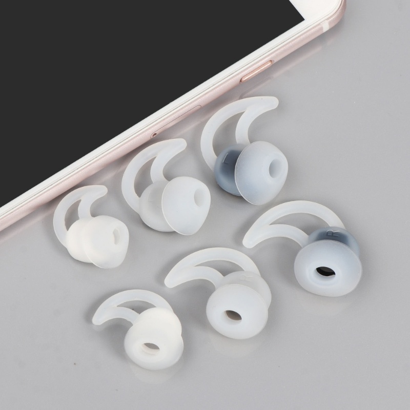 Gro Silicone Earbud Tips Eartips Bantalan Telinga Pengganti Untuk Earphone BOSE QC20 QC30