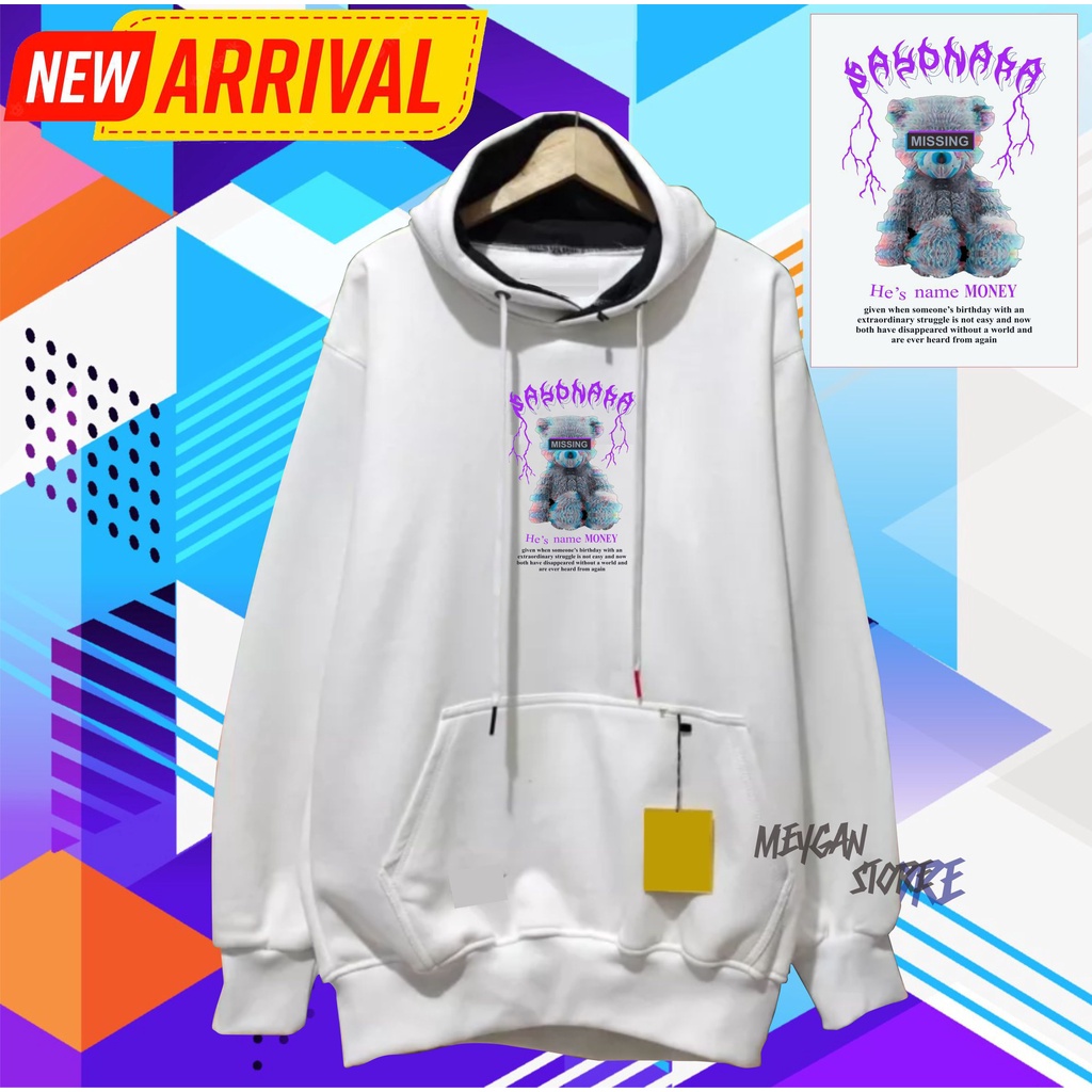 Sweater Wanita Teddy BAER Lucu Terbaru Hoodie Premium Boneka Tebal BEST SELLER