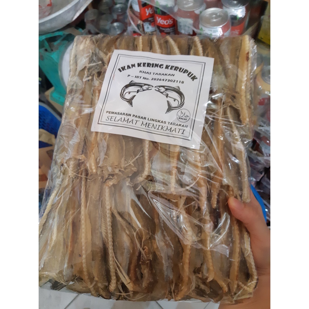 

Ikan Kering Kerupuk Asin Khas Tarakan 400g Snack Makanan Kering