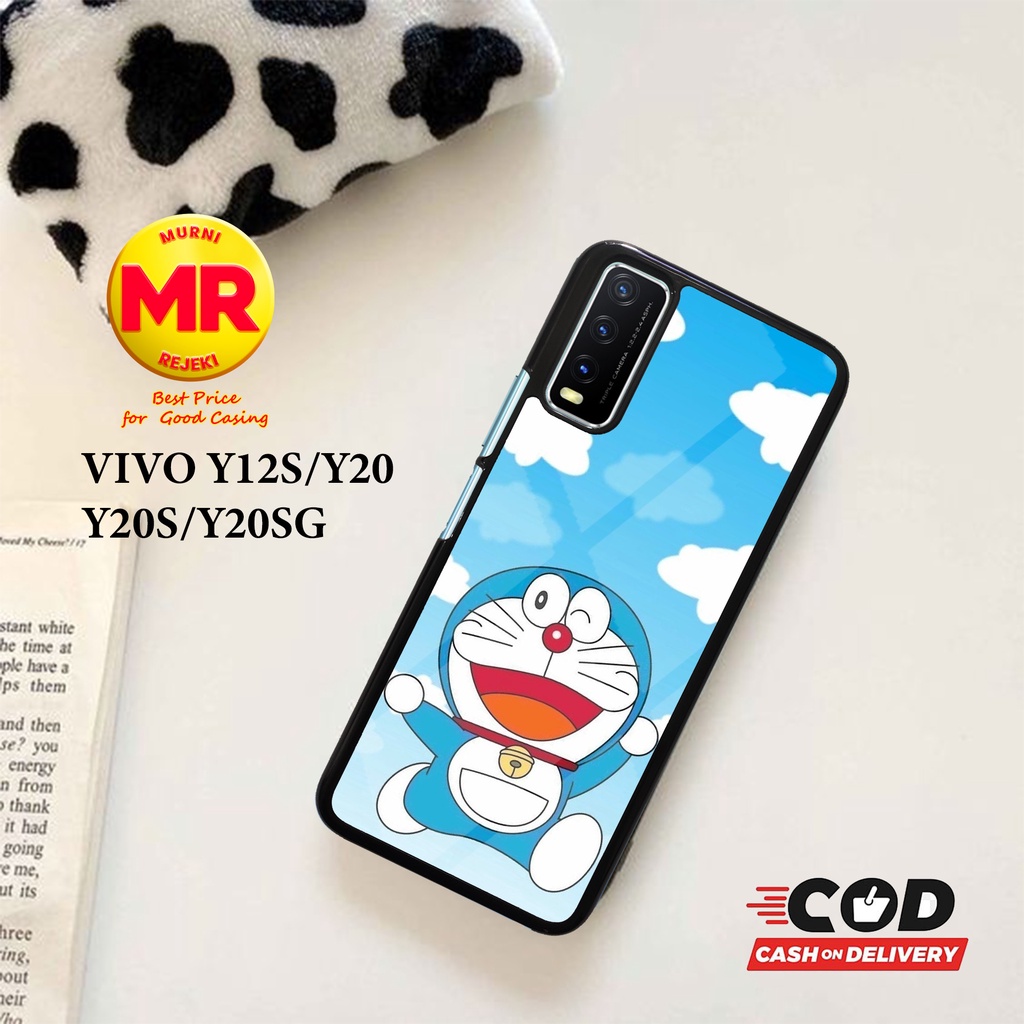 CASE VIVO Y12S Y20 Y20S Y20S - CASING VIVO Y12S Y20 Y20S Y20S - MOTIF DORAMON Murni case - casing ae