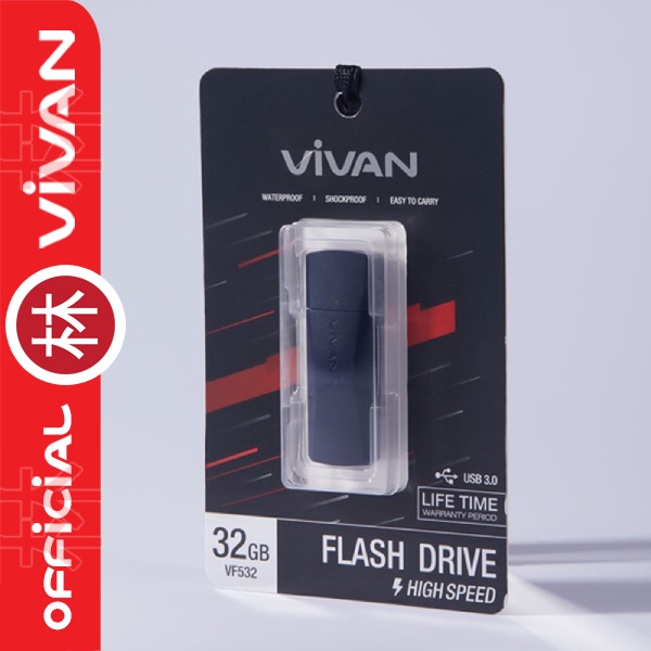 VIVAN VF516/VF532/VF564 Flashdisk 16GB/32GB/64GB USB 3.0 High Speed