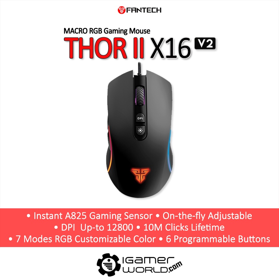 Fantech THOR X16 V2 Gaming Mouse