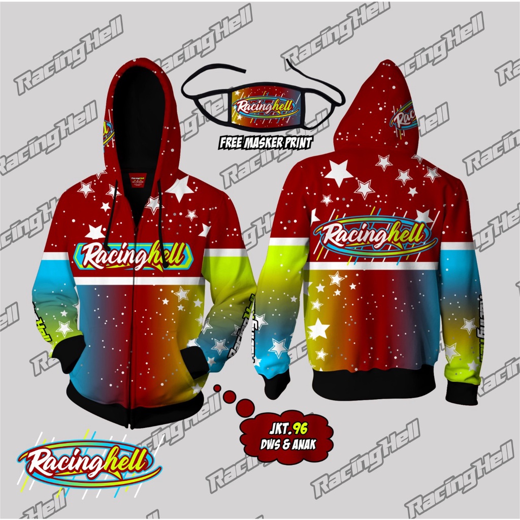 Jacket Anak Harian | Jacket Motor Anak Racinghell