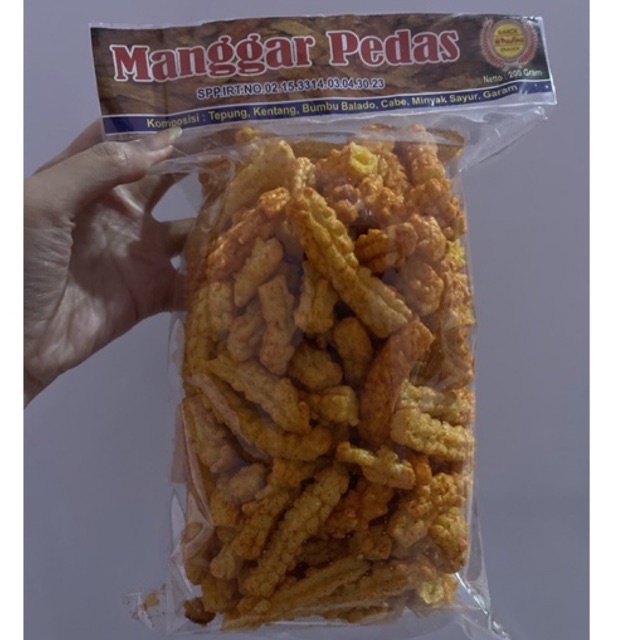 

Krupuk Manggar Pedas