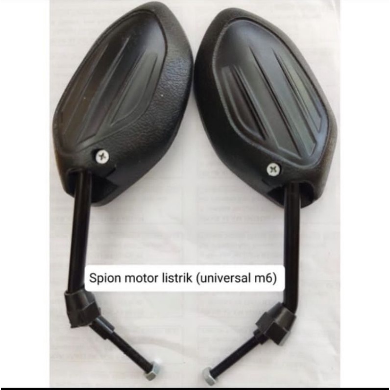 Spion Listrik Model Beat Hitam Kualitas Terbaik