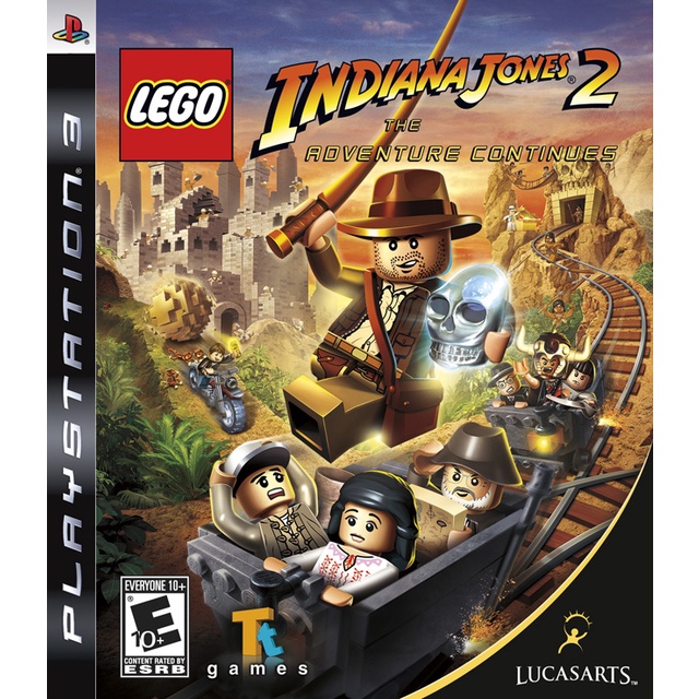 Game PS3 CFW OFW HEN LEGO Indiana Jones 2 The Adventure Continues