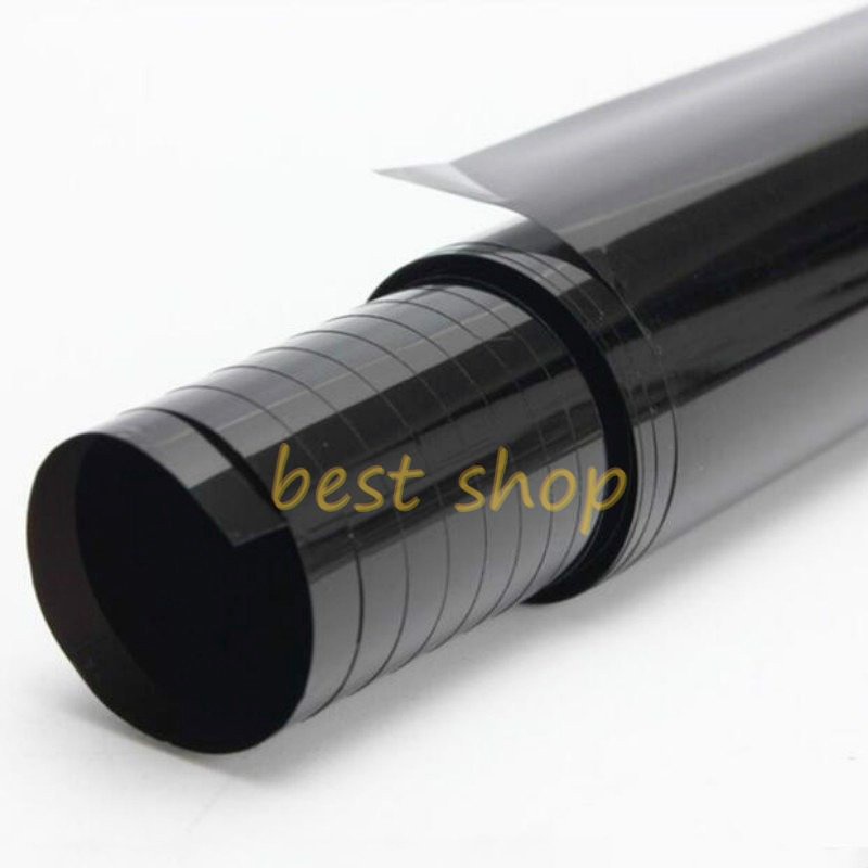 1 Roll Kaca Film tinted 5% VLT-50% VLT 50cm x 100cm Anti UV / Gores Untuk Jendela Mobil