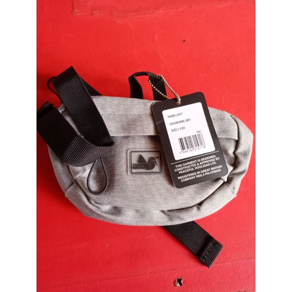 waistbag peacefull hooligan grey