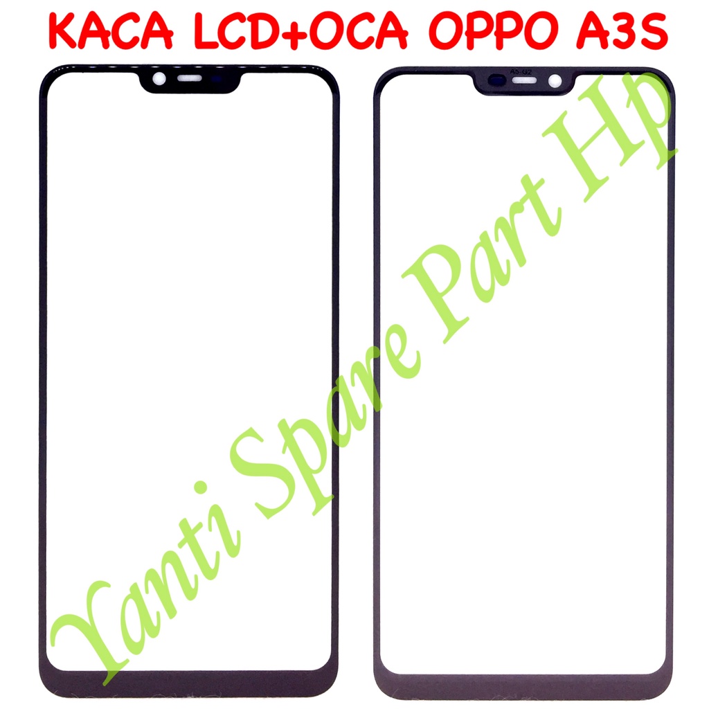 Kaca Lcd Plus Oca Oppo A3S A5 Rlme C1 2 Original Terlaris New