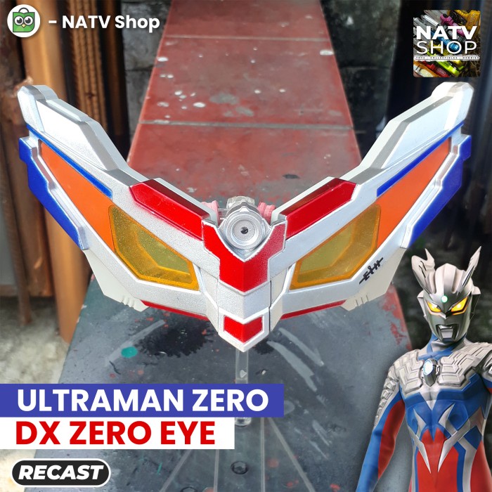 DX Ultraman Zero Eye - RECAST - Mainan Anak Spark Riser Changer Keren