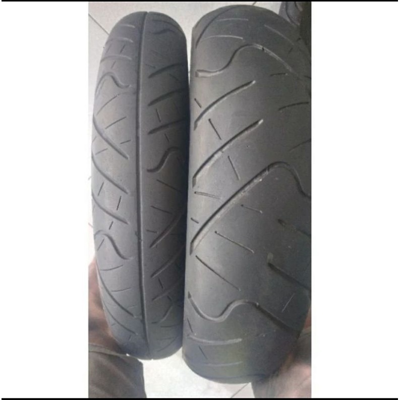 ban second irc roadwiner sepasang ukuran 140 &110 ring 17