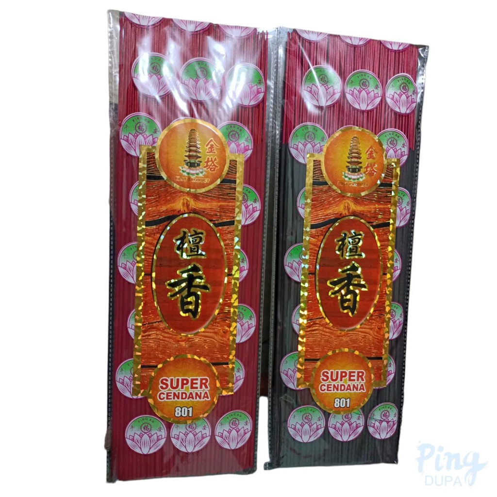 Dupa Cendana Kun Lun Pagoda 801 Kemasan Hio 4 Ons