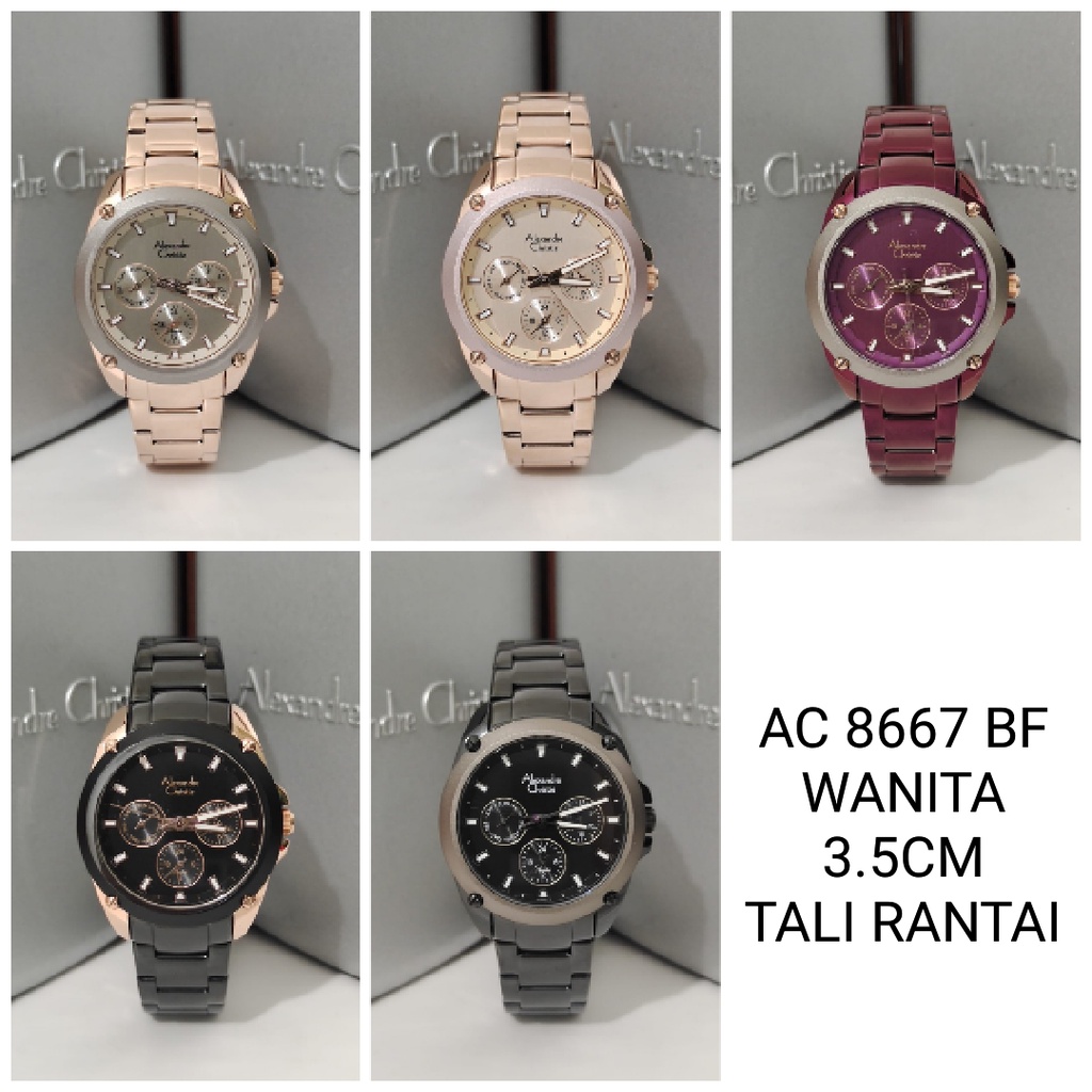 Alexandre Christie Wanita AC8667 AC 8667 Original