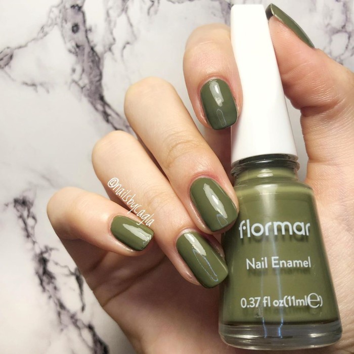 454 Army Glam - Kutek Flormar Original Kutek Halal Turki