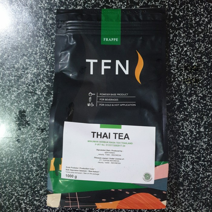 

BUBUK MINUMAN THAI TEA TOFFIN FRAPPE 1KG