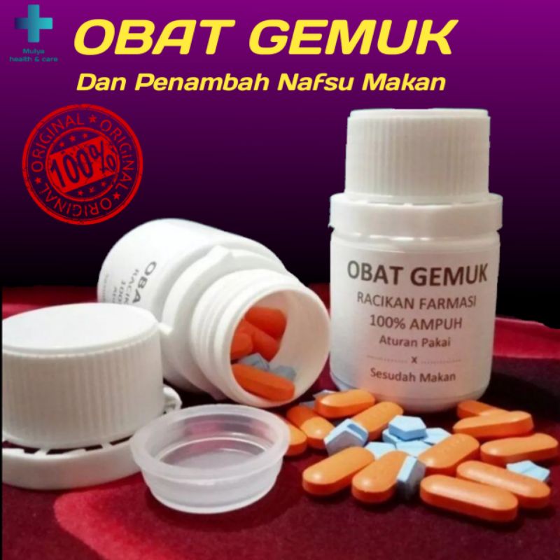 Obat Gemuk Badan Dan Penambah Nafsu Makan 30 Pil