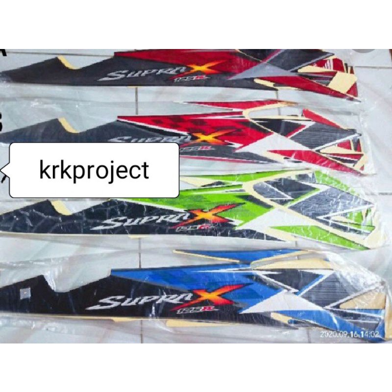 striping stiker lis honda supra x 125r supra x 125 r 2010