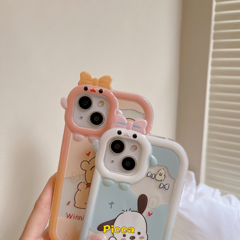 Case Lensa Monster 3D Realme C33 C33 C31 C30 9 9Pro+8 8Pro 7 8i C21 C25Y C35 C25 9i C20A C12 C11 C20 C3 C2 C25s C21Y C17 C15 5i 6i 7i 5s 5 Kartun Pochacco Winnie the Pooh &lt;Unk&gt;