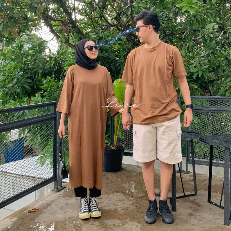 COUPLE SET morfia &amp; oxa - kaos couple - coue set dress - baju pasangan