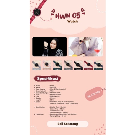 Jam Tangan Wanita HWN 05 by HODY