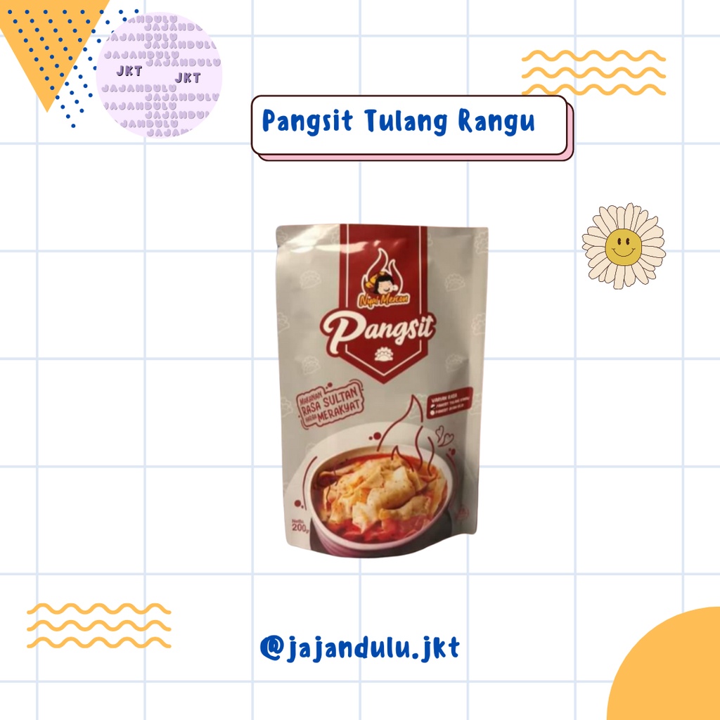 

PANGSIT TULANG RANGU VIRAL