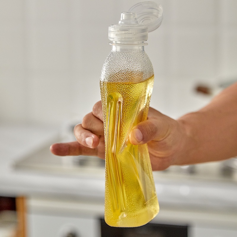 Dispenser Bumbu Kecap Tempat Penyimpanan Serbaguna Perlengkapan Anti Bocor Minyak Madu Cuka Botol Cream Mustard Wadah 300/500ml Botol Bumbu Pencet