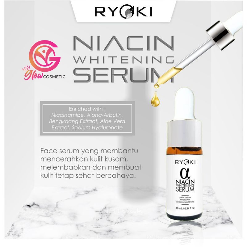 RYOKI WHITENING SERUM A NIACIN 10ML (N019278)