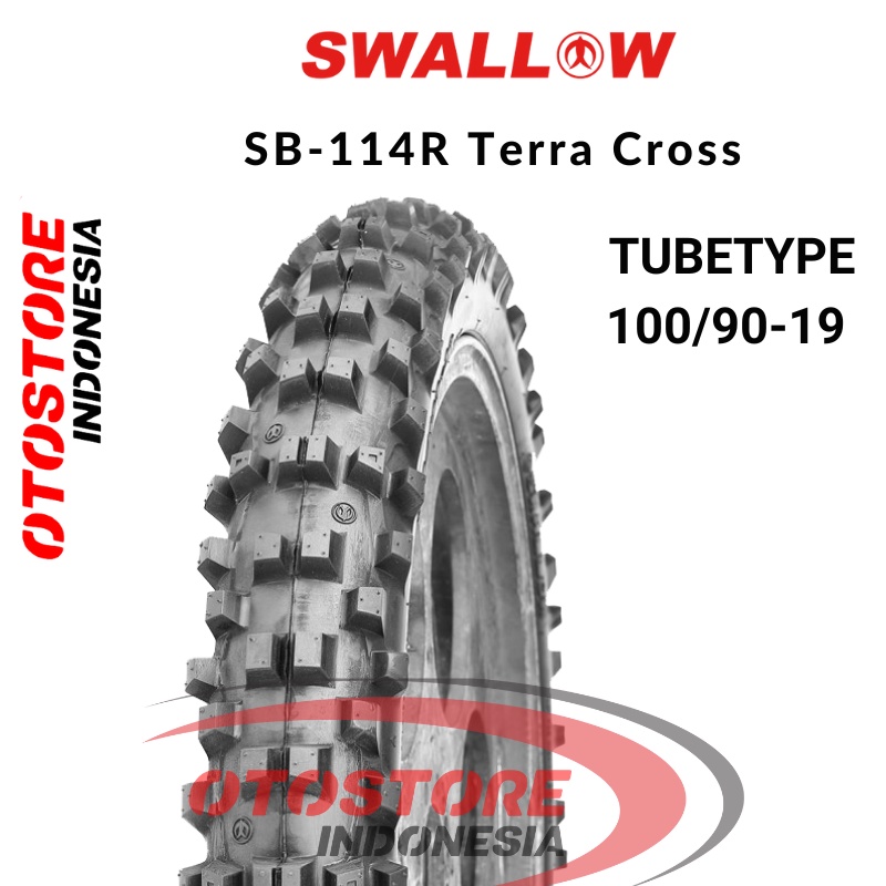 Ban Luar Motor Swallow SB-114R Terra Cross 100/90-19 RING 19 ban motor  motocross