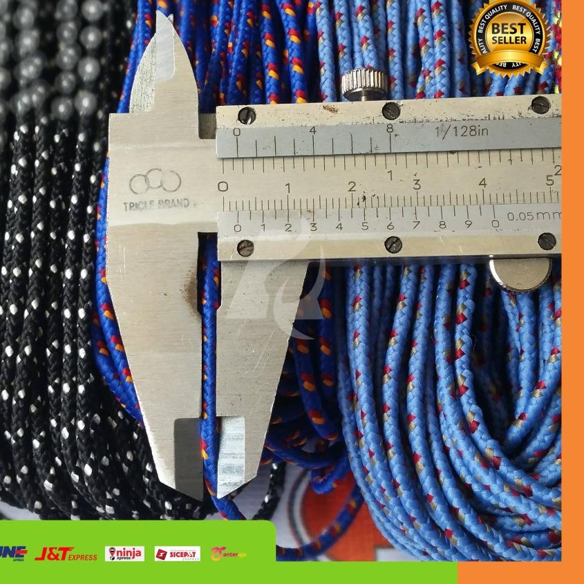 

ㆊ Tali Prusik ,Tali Aksesories , Tali Cord , Tali Pramuka Ukuran 6 Mm Per Roll READY 2195 ⁂