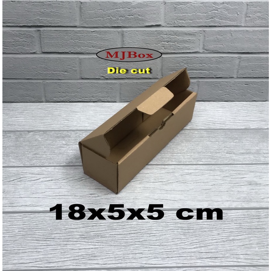 

Kardus Karton Uk, 18x5x5 cm...Die Cut untuk packing - aksesoris - dll