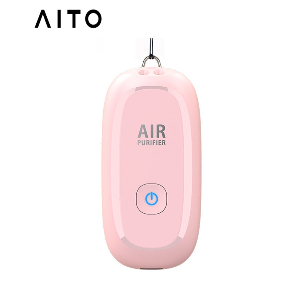 Jual AITO M8 Smart Invisible Mask Kalung Air Purifier / Generator Ion ...