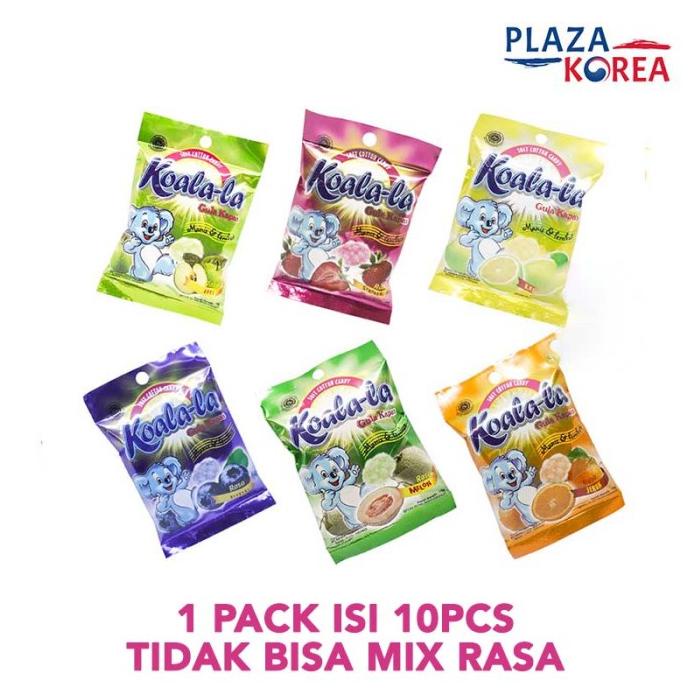 

TERLARIS KOALA-LA KAPAS CANDY (1 PACK ISI 10 PCS) - SOFT COTTON PERMEN GULA /PERMEN LUNAK/PERMEN VIRAL/PERMEN MILO/PERMEN YUPI/PERMEN JADUL/PERMEN KARET