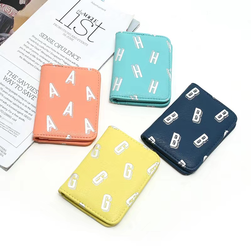 ASIN829 -N02 Dompet wanita Korea baru dompet kecil multi-kartu kelas atas