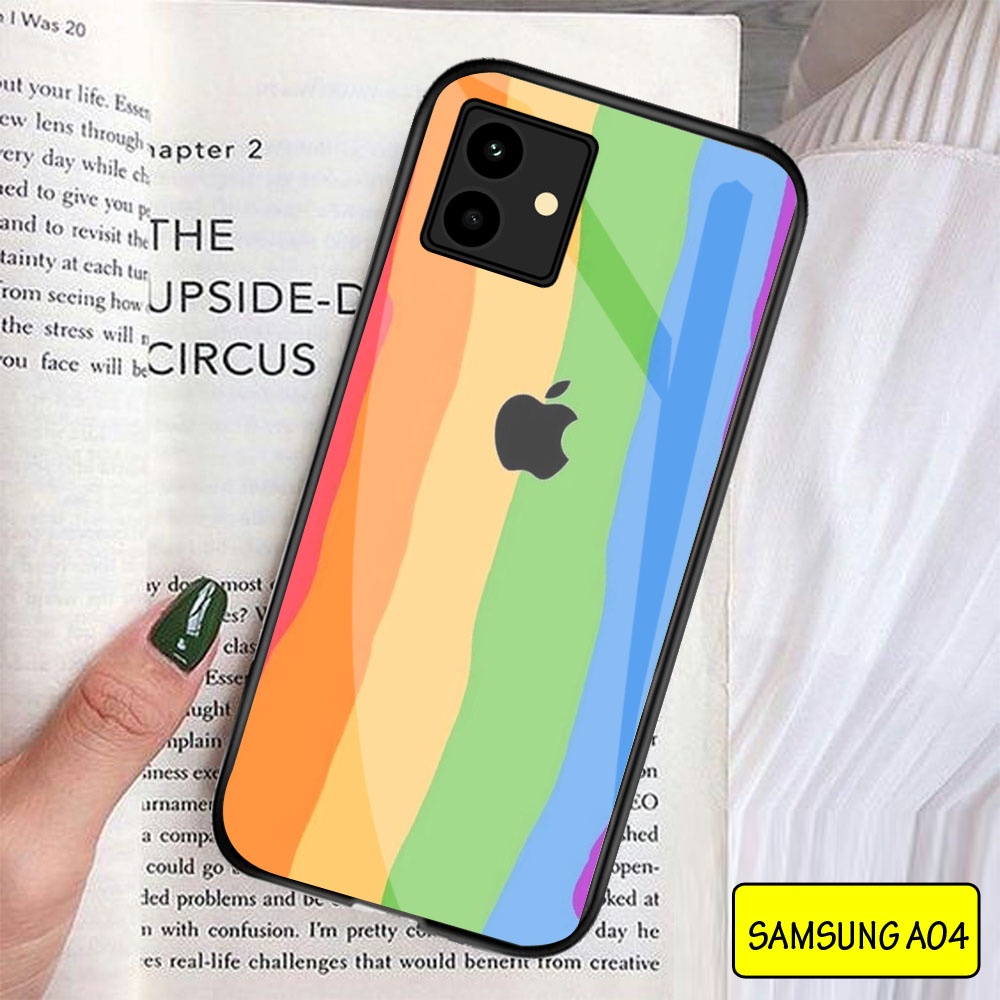 Softcase Glass Kaca Samsung A04 Samsung A04 - Casing Hp Samsung A04 - Case Hp Samsung A04 - [KC01] M