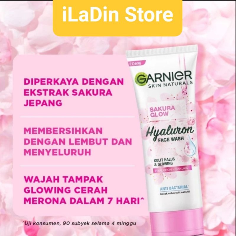 Garnier Sakura Glow Cleanser Sakura White 100ml