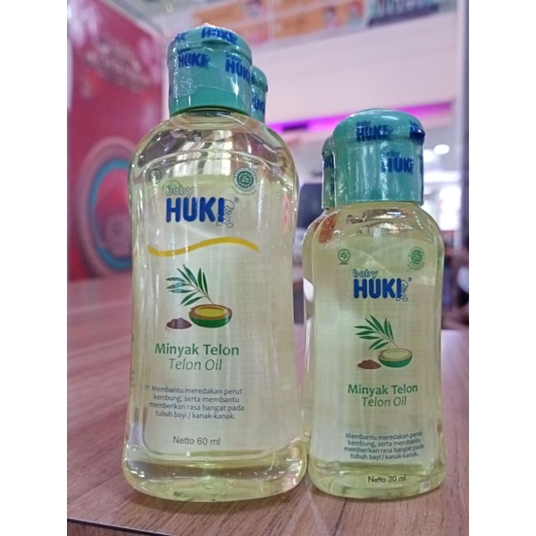 HUKI MINYAK TELON 30 ML, 60ML, 125ML (BELI 1 GRATIS 1)