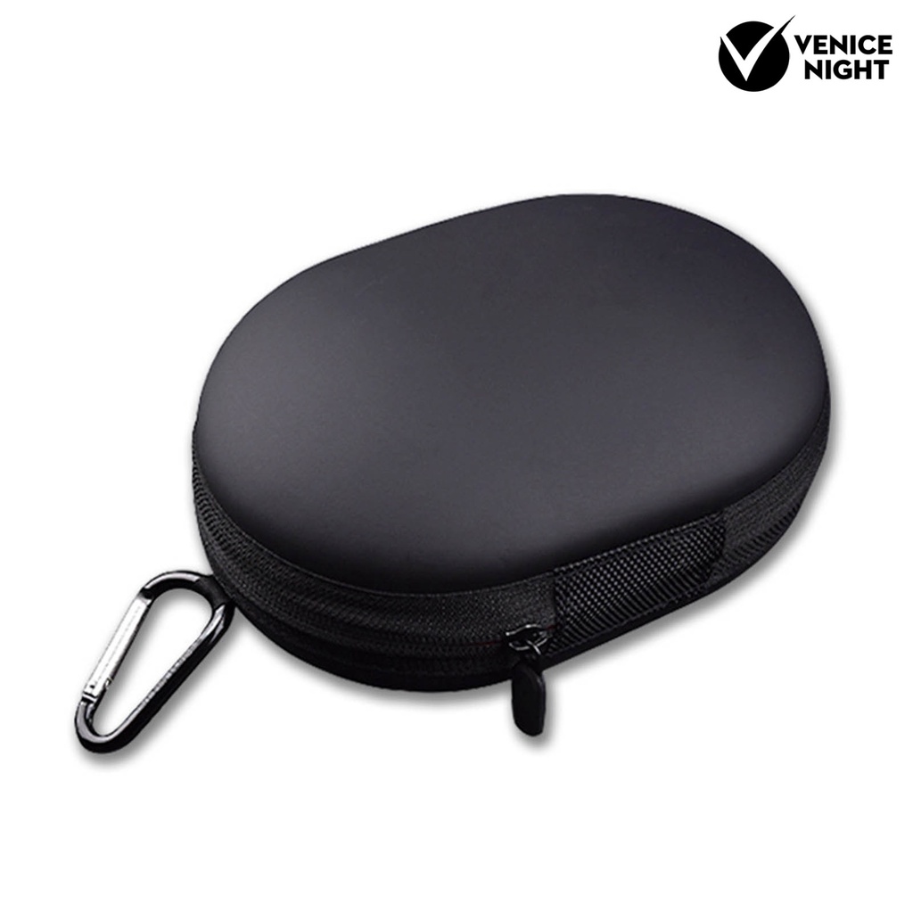 (VNEP) (Berkabel) Portable Anti-falling Shockproof Headphone Storage Pouch Container with Buckle