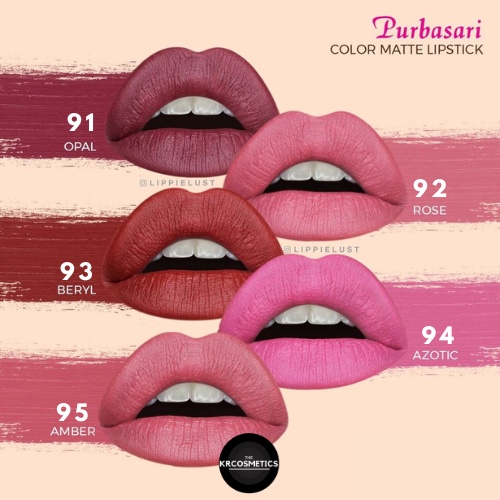 Purbasari Matte Lipstick LIPSTIK PADAT PURBASARI 4 GR