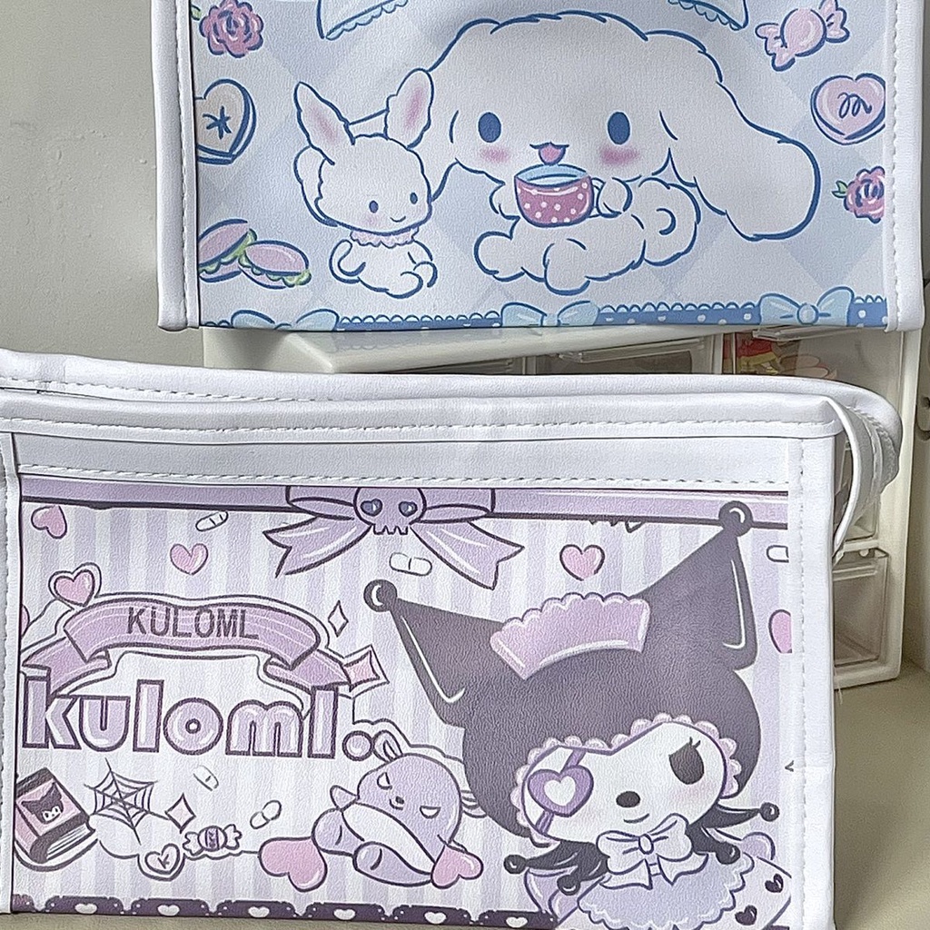 ✳♦Sera   Kartun Sanrio Yugui Anjing Kuromi Tempat Pensil Jepang Nilai Tinggi Tahan Air Kapasitas Besar Tas Alat Tulis untuk Siswa